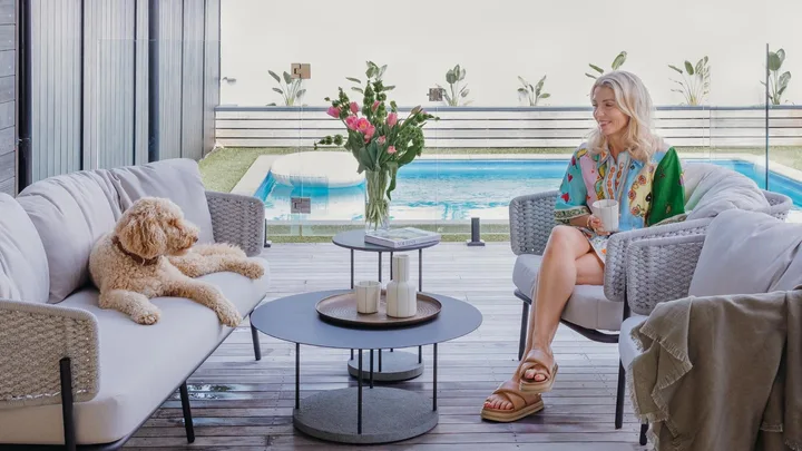 Inside a modern Northcote Point home perfect for a family of four