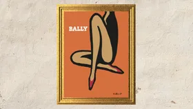 A brief history of the Bally orange poster