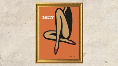 A brief history of the Bally orange poster
