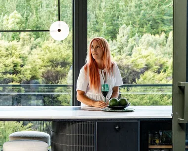 Inside a Taupō Bay home designed to disappear into nature