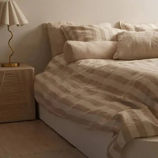 French Flax Linen Duvet Cover Set