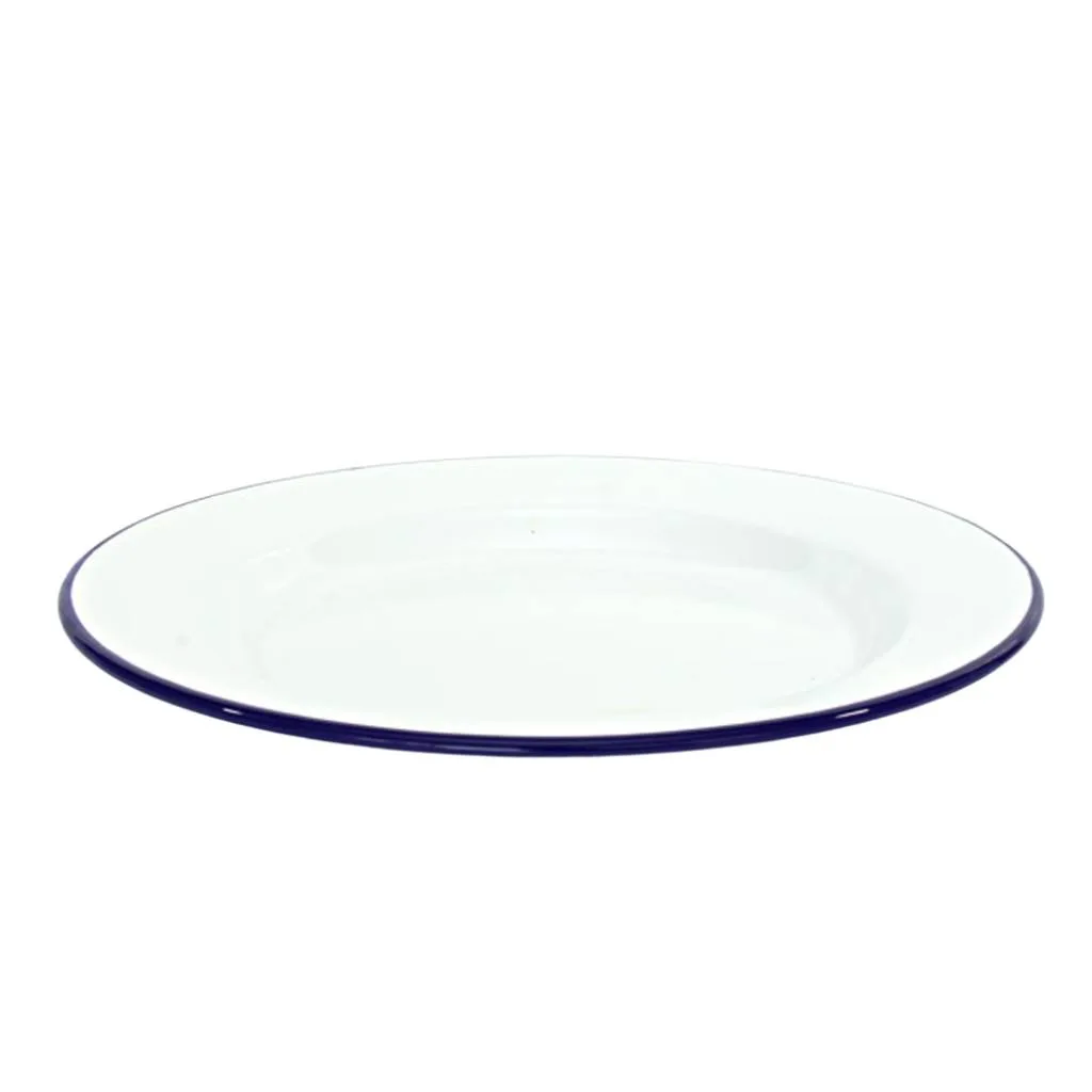 Falcon Enamelware Rim Dinner Plate