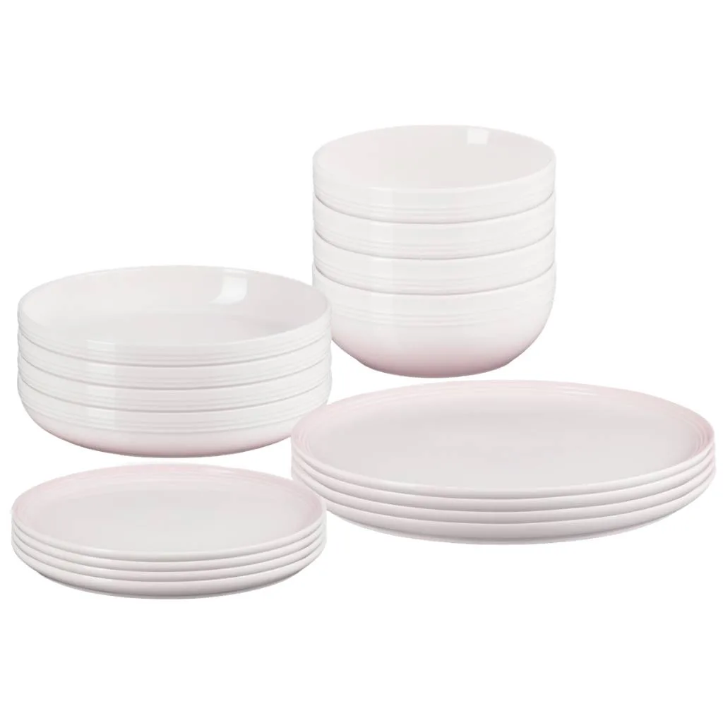 Stoneware Coupe Dinnerware Set (16-piece)