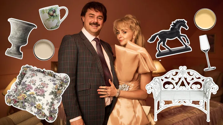 Inside the glorious ’80s-inspired interiors of hit Disney+ series Rivals