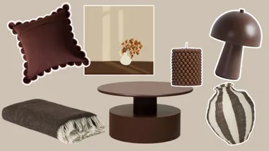 Chocolate-hued decor that’s good enough to eat