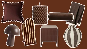 Chocolate-hued decor that’s good enough to eat