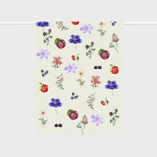 Lettuce&nbsp;Tea Towel Flower Fruit