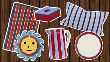 Red and blue homewares are the unexpected combination taking over winter interiors