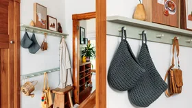 How to build a DIY coat rack for your entryway
