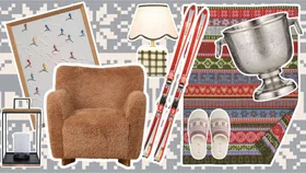 Turn your home into a chic chalet with après-ski-inspired décor