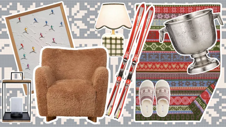 Turn your home into a chic chalet with après-ski-inspired décor