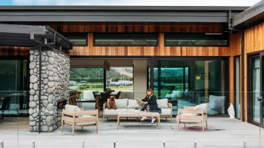 Among the vines: Inside this one-of-a-kind modern country home
