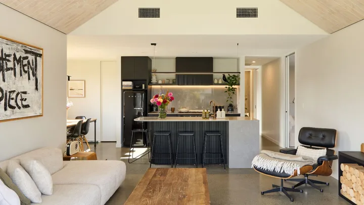 Step inside this contemporary Scandi-industrial home