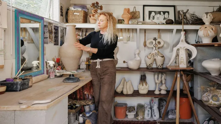 Artist Leigh Thompson explores an ever-changing world through clay