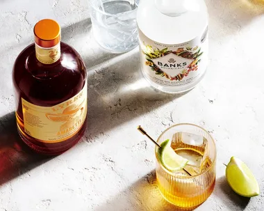 non alcohol spirits and mocktail