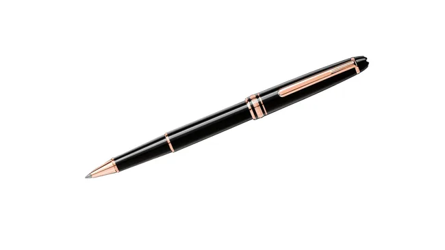 Meisterst&uuml;ck rose gold-coated Classique rollerball pen