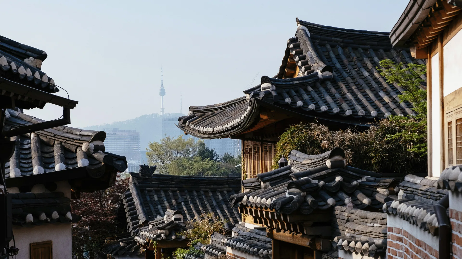 The old town in Seoul, South Korea