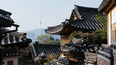 The old town in Seoul, South Korea