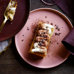 Alex Wong's tres leches tiramisu recipe.