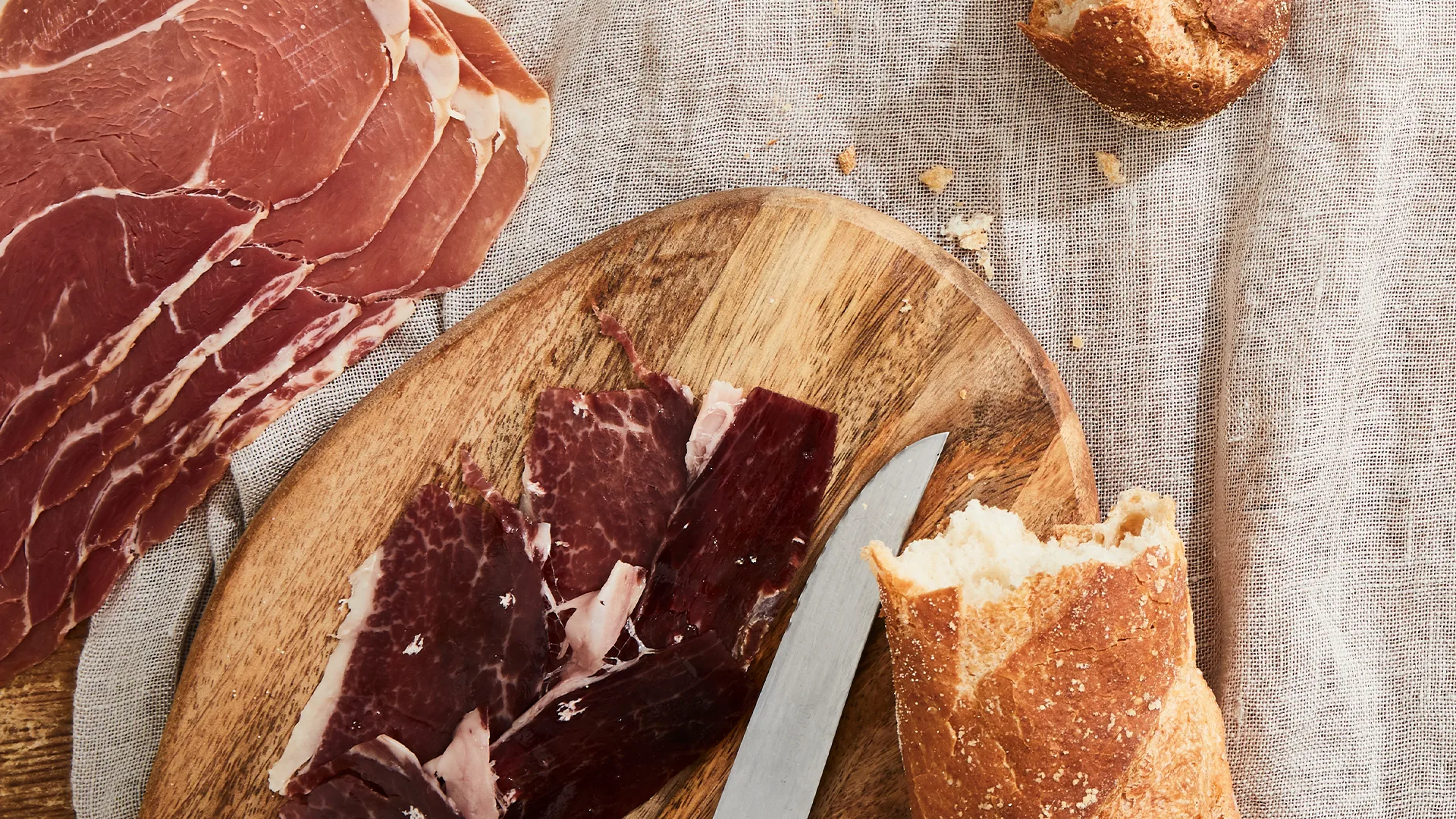 Cuts of jamón