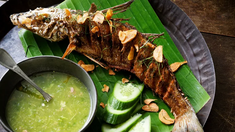 A dish at Short Grain in Brisbane's Fortitude Valley