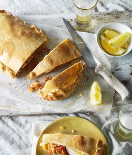 Tuna and egg empanada