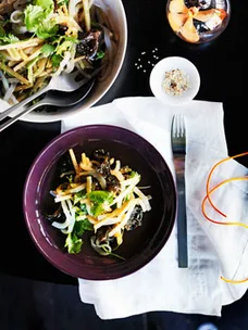 Bar H: Raw calamari salad