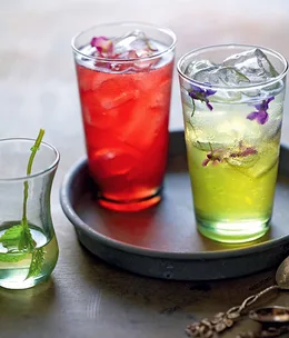 Sharbat-e beh limoo (quince-lime sherbet)