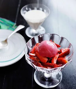 Strawberries and cream