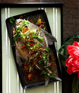 Teochew steamed fish