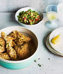 Baked chicken with yoghurt