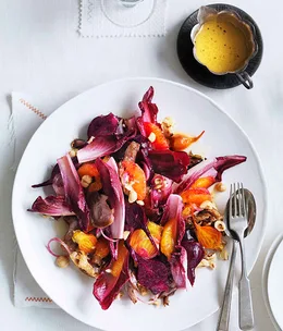Duck, orange and beetroot salad