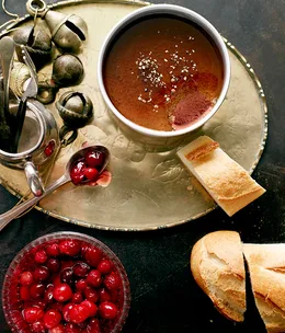 Duck liver pâté with pickled cranberries