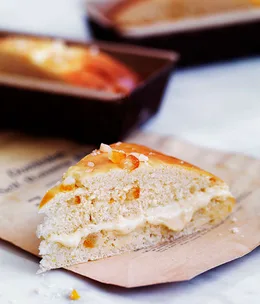 Orange-scented schiacciata