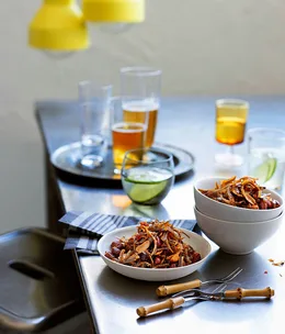 Ikan bilis with peanuts