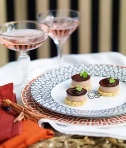 Duck liver pâté with cassis jelly and brioche croûtons
