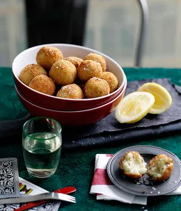 Fennel and Fontina arancini