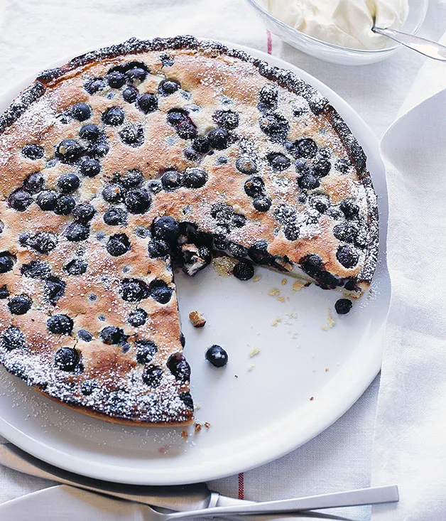 Blueberry tart