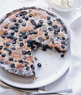 Blueberry tart