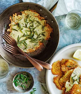 Farinata di ceci (chickpea crêpes)