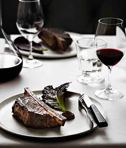 Cape Grim short rib, mustard leaf, gentleman’s relish