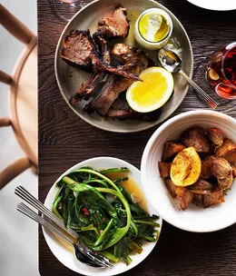 Slow-roasted spiced lamb recipe