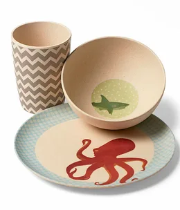 Love Mae bamboo dinnerware