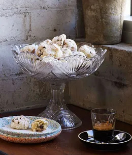 Sour cherry amaretti