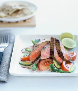 Goan masala lamb with kachumber salad