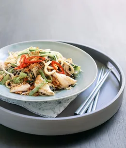 Malay-style beehoon noodles with John Dory