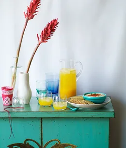 Pineapple, passionfruit and ginger punch