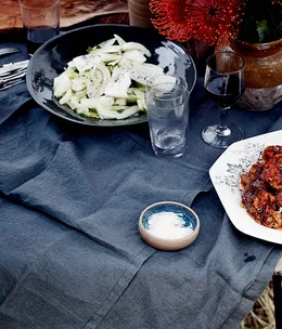 Fennel salad with salted ricotta