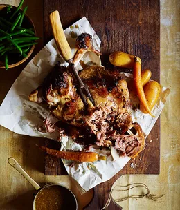 Moroccan lamb with honey