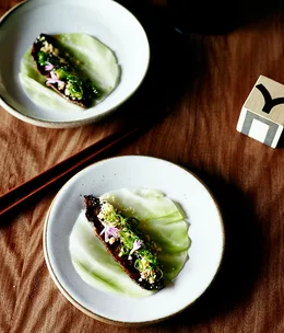 Marinated beef cabbage wraps (bulgogi ssäm)